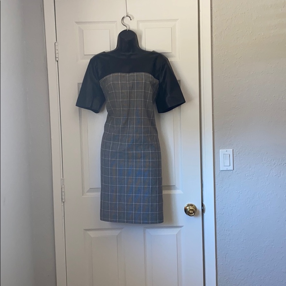 DKNY Garden Plaid dress size 10